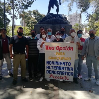 Movimiento Alternativa Democrática que reúne a partidos y personalidades independiente por la lucha que cambiará nuestro municipio