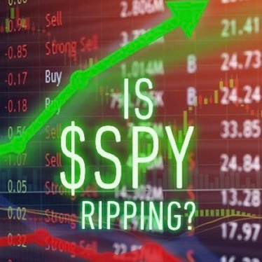 Is $SPY ripping? I hope so. Here to give simple updates on everyone’s favorite ETF.