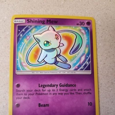DM me your favorite Shiny Pokémon Cards! @PokemonBST