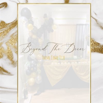 BeyondTheDecor5's profile picture. Small Business Trying To Make Your Theme Come True. Based In South London🇬🇧 No Event Is Too Small. Contact Us😌