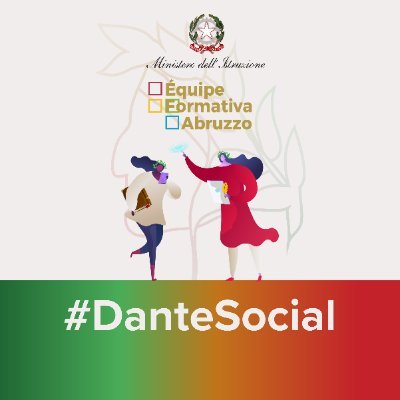 Dopo #PoesieSID, pronte a giocare con #DanteSocial: dal 22 al 26 marzo festeggiamo con tutte le scuole il Sommo Poeta... digitalmente