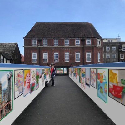 Footbridge Gallery competition is up and running. Enter now to get your work displayed on the footbridge for at least two years!