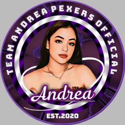 This is the official account of Team Andrea Pexers. Follow us for more updates | Followed by @iamandreaabayaa💜