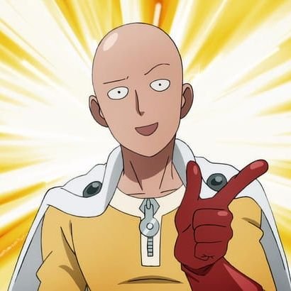 Yeah I'm the bald man who can slap you to the moon how could you tell