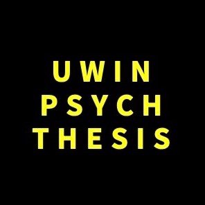 UWINPsychThesis's profile picture. Official Twitter account for the University of Windsor Psychology honours thesis course