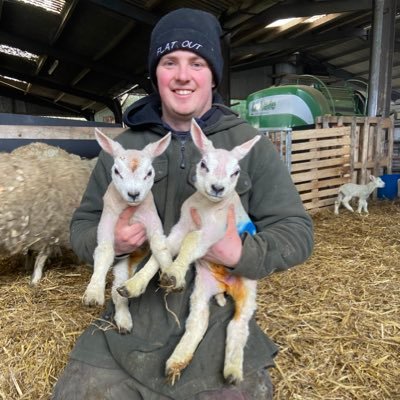 Young farmer farming in North Wales, RAC Grad