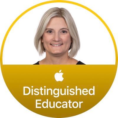 Apple Distinguished Educator 2019•Instructional Tech Coach•ISTE Certified Educator•Apple Learning Coach•AR Author•Seesaw & Book Creator Ambassador•Canvassador