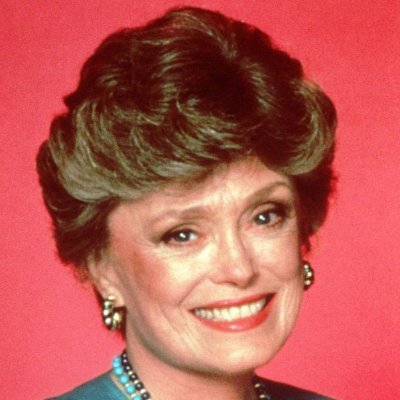 Marking the date on which various celebrities are as old as Rue McClanahan was on the date that The Golden Girls debuted. Thank you for being a friend.