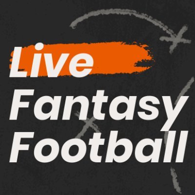 Live Fantasy Football: Advice, rankings, and insights for your fantasy football seasonal, keeper or dynasty leagues. All experience levels welcome & encouraged.