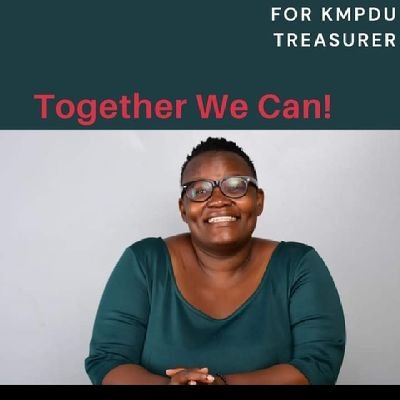 Dr. Mercy Anai Nabwire
Is the Aspiring National Treasurer for KMPDU 2021