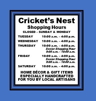 We sell beautiful locally handmade crafts & art! It's a craft show all year long!  *Sponsored by the City of Winston-Salem.