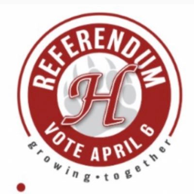 Here to inform current and former Hortonville High School members where/why you should vote YES YES on the new Hortonville referendum April 6th! Link below!