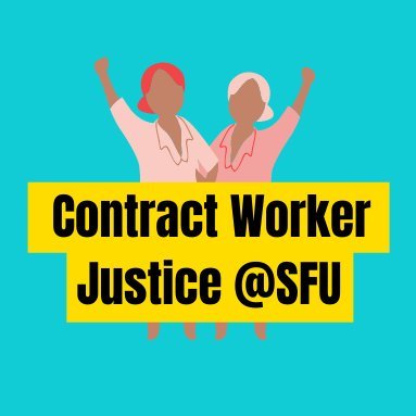 We are a coalition of SFU workers, faculty, students and community members fighting to end the outsourcing of food and cleaning services at SFU.