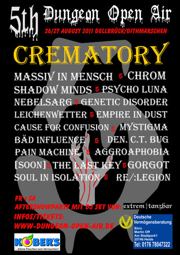 DungeonOpenAir's profile picture. Festival for Undergroundmusic like Gothrock, Metall, EBM, Synthpop, Futurepop etc.