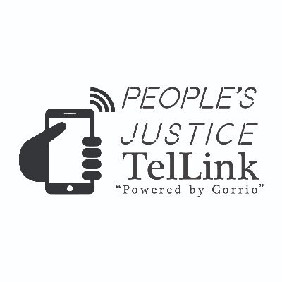 People's Justice TelLink is a telecommunications service, under a licensing arrangement with Corrio, SPC, using voicemail & text for incarcerated people.