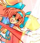 Well.. um.. I'm Sena an- SENA, who are you talking to? Uh.. no one.. Luna... Is Sena LYING to Luna? ... Uh.. oh..boy.