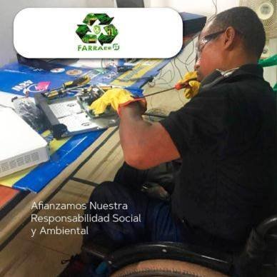 Fundacion Ambiental de Reciclaje de Residuos de Aparatos Electricos y Electronicos. Barranquilla