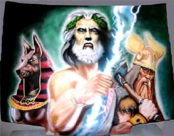 I represent Zeus, Yaweh, Allah, Odin, Anubis, and all of the other fictitious Gods. Liberal. Humanist. Funny as hell. #p2 #atheist