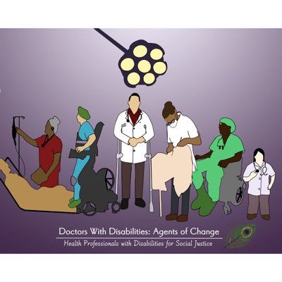 Doctors with Disabilities: Agents of Change, India |Health Professionals with Disabilities for Social Justice|  💜#DocsWithDisabilities #NursesWithDisabilities