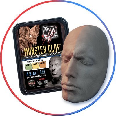 The Official Twitter of Monster Clay®, the top choice for creature designers and monster makers across the globe! Now available in Brown and Gray