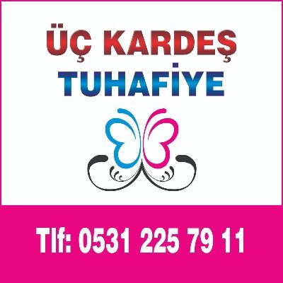 UcGiyim's profile picture. TUHAFİYE  
GİYİM
İÇ GİYİM
ÇAMAŞIR
TEKSTİL