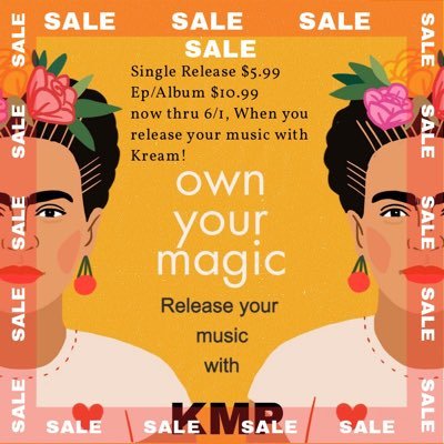 Release your song with KMP Distribution .  NEW Subscription Plan for $15.95 yearly plan unlimited , Sign up Follow on IG: @kreammusicpublishing visit website