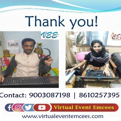 Virtual Event Emcees