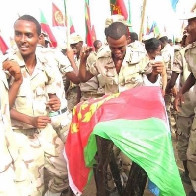we die and Eritrea keep standing free with full sovereignty. The Eritrean soldier is known for his discipline and well organized body in the world and in Africa