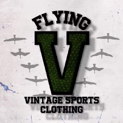 we are Flying V Vintage Sports Clothing. sales of Sports Clothing, used, representing all sports from football to baseball. Also here to chat sports!