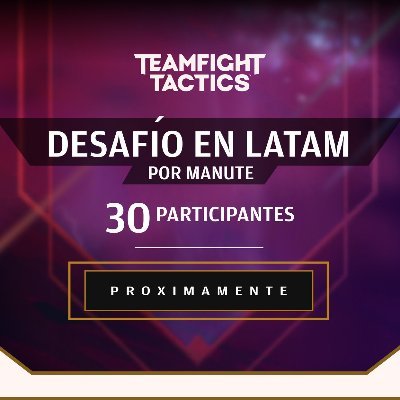 Cuenta oficial de los Desafíos de @Manutegaming