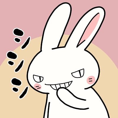 シシシうさぎの生みの親です。
シシシうさぎ中心のイラスト描きます。
■４コマ漫画を毎日更新(18:30～19:30になるべく更新)
⭐シシシうさぎLINEスタンプ販売中
⭐シシシうさぎグッズ販売中(suzuri)
https://t.co/PtEU27zKXB
■🚫各作品の無断利用・転載禁止🚫