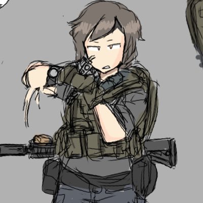 hnng tomboy with gun hng || COMMISSIONS OPEN DM ME ||