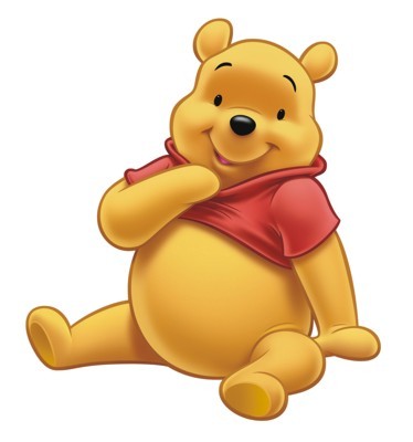 Winnie the Pooh here!  My tumbly is feeling quite rumbly today... Now where is that honey...