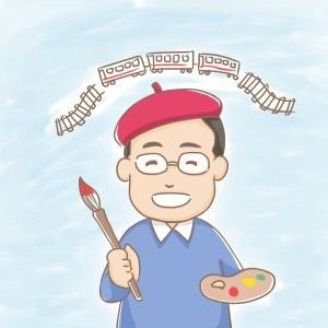 鉄道を中心に色々描いております。是非よろしくお願いします☆
お礼など遅くなる場合あります。
いつもありがとうございます！

ちなみに同名の漫画家さんが居られますが無関係です、念の為。2019年、一児の父となりました。
絵はボールペンで、フリーハンドで描いております。少しずつお絵描き再開。