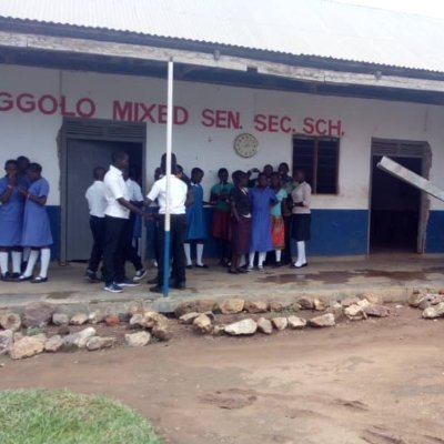 Ggolo Mixed Secondary School started 10 years ago after realising the need to offer post primary education services (Secondary School).