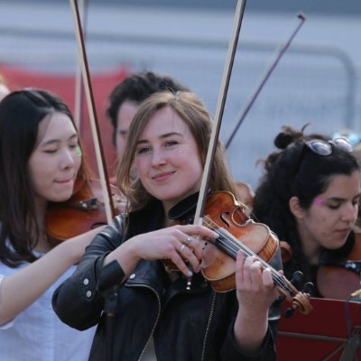 London based violinist and violist