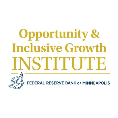 The Opportunity & Inclusive Growth Institute @MinneapolisFed supports research to expand economic opportunity and inclusive growth for all. RT≠endorsement