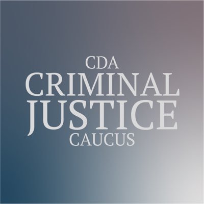 CdaJustice's profile picture. We are the College Democrats of America Criminal Justice Caucus!