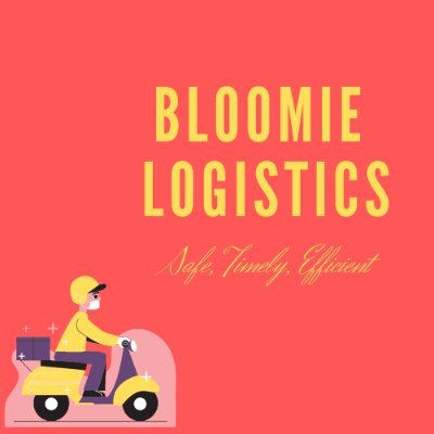 Everything, handled with care. Choose us and We'll get your product there.  Deliver Fast, Deliver Smart, Deliver Safe.
IG:bloomie_logistics