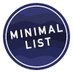 Minimal List (@nbminimallist) Twitter profile photo