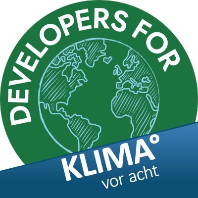 Support #FridaysForFuture movement by code. Sustainable Digitalization. 
Join Chat: https://t.co/NVEd2jK5Dn #AlleFür1Komma5 #DevelopersForFuture