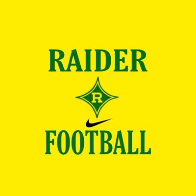 🏈Official Twitter Account of Richmond Raiders Football🏆7 Time #NCHSAA Champions