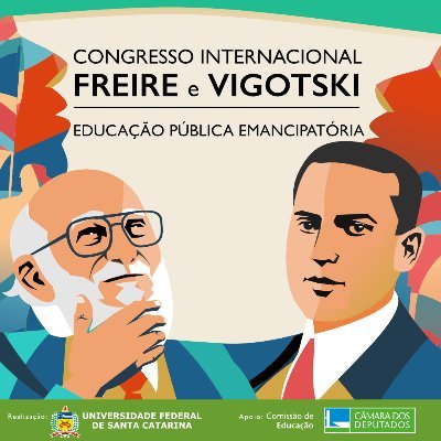 Congresso Internacional Freire e Vigotski 2021: educação pública emancipatória
🎓 UFSC | Florianópolis
📅 8 a 12 de novembro de 2021