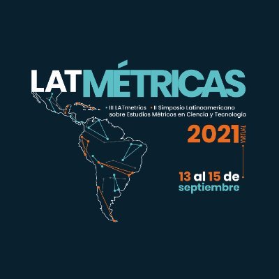 En 2019 los colectivos de LATmetrics y el Simposio Latinoamericano sobre Estudios Métricos en Ciencia y Tecnología acordaron realizar un evento conjuto...