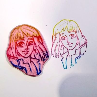 PRINTMAKER | STAMP MAKER | want CUSTOM STAMPS? see website & Pricing to send an email | BFA in Printmaking | main acct: @gen_stamps
