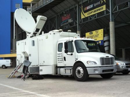Freebird Communications provides live satellite uplink for the Midwest region