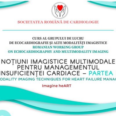 RomCVImaging's profile picture. Working Group of Echocardiography and Other Imaging Modalities # Romanian Society of Cardiology # Sorina Mihaila # Magda Gurzun