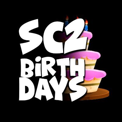 Birthday reminders for SC2 people | Managed by @16thSquadS & @Light_VIP | Icon by @TrantorLabs