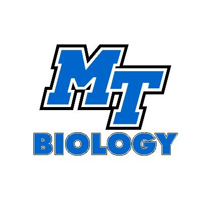 Middle Tennessee State University, Department of Biology. Highlighting student and faculty research and activities.