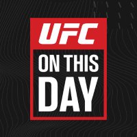 UFC on This Day (@ufconthisday) 's Twitter Profile